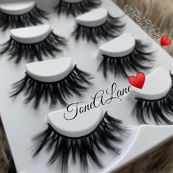 Mink Eyelashes Lashes 3d Lashes long drama lashes - Picture 2 of 3